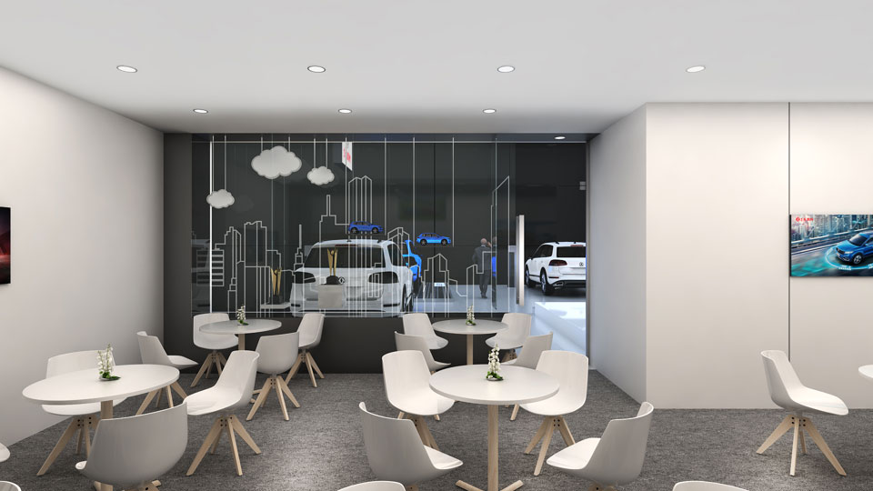 展臺搭建：TURSS版-2021年東風(fēng)風(fēng)光B級車展